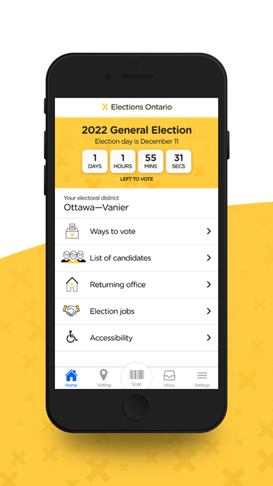 Elections Ontario Screenshot