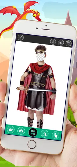 Game screenshot Warrior Uniform Photo Montage apk