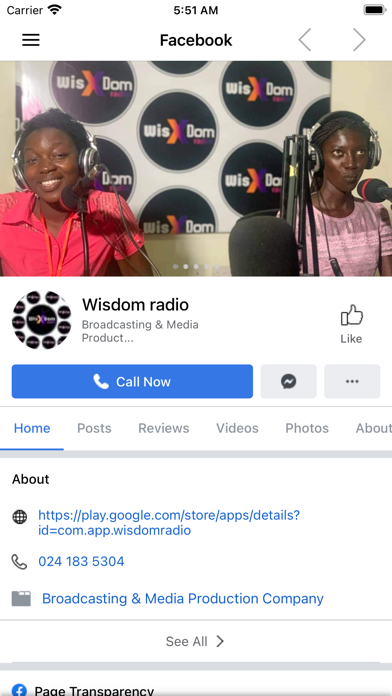 Wisdom Radio Gh Screenshot