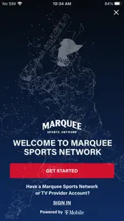 marquee sports network iphone screenshot 2