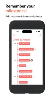 wedding anniversaries & dates iphone screenshot 2