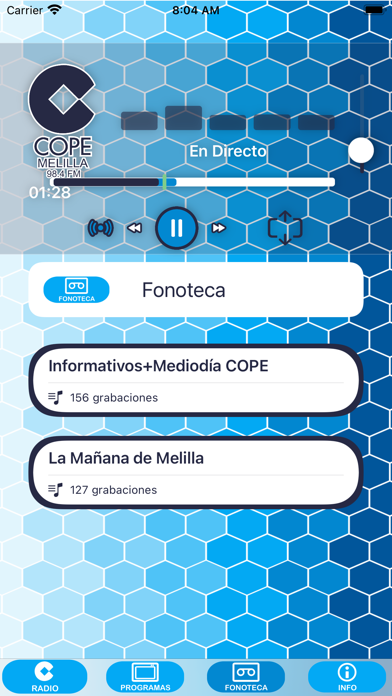 COPE en Melilla Screenshot