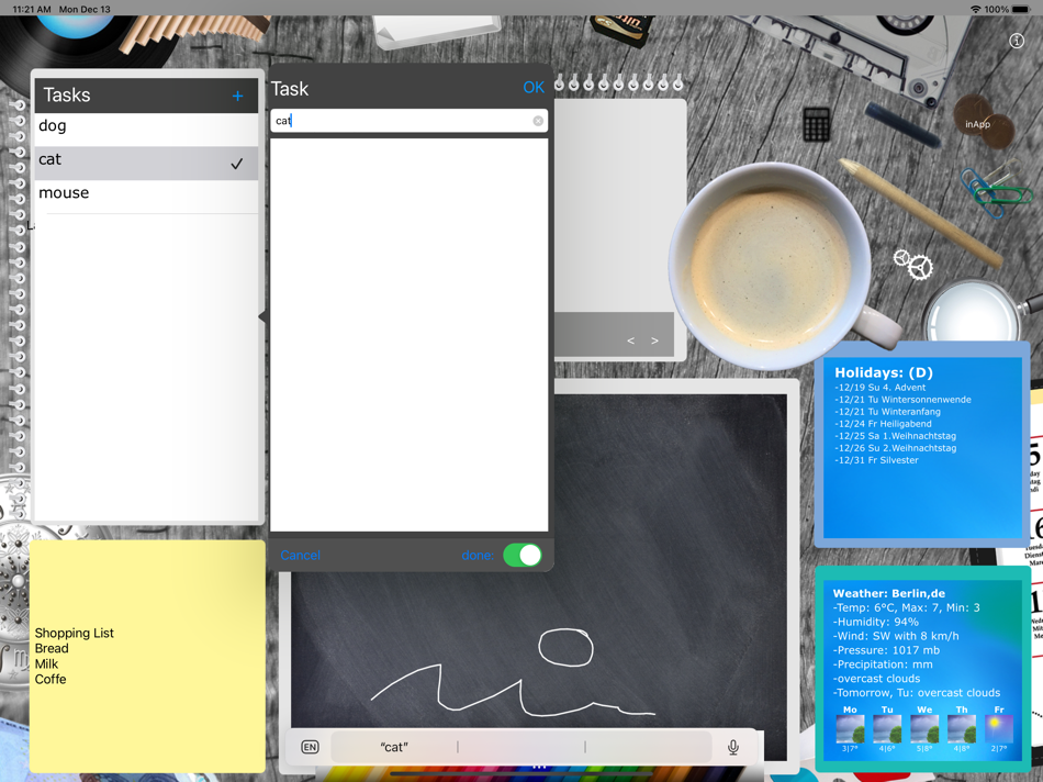 #6. Today Desk (iOS) 由: Kai Bruchmann