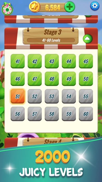 Juicy Fruit Puzzle Screenshot