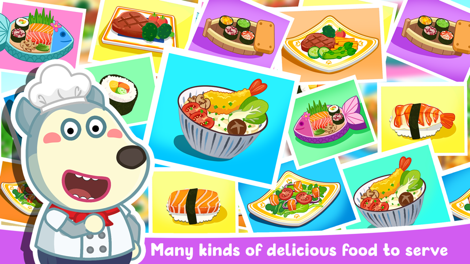 #2. Wolfoo The Chef: Cooking Game (iOS) 由: WOLFOO LLC