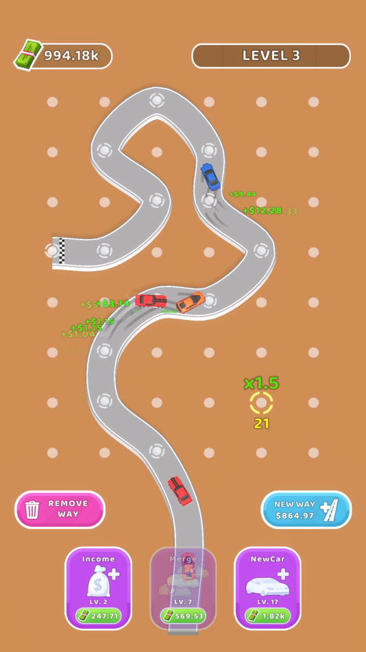 #4. Drift Clicker (iOS) 由: Ali Said Yuksel
