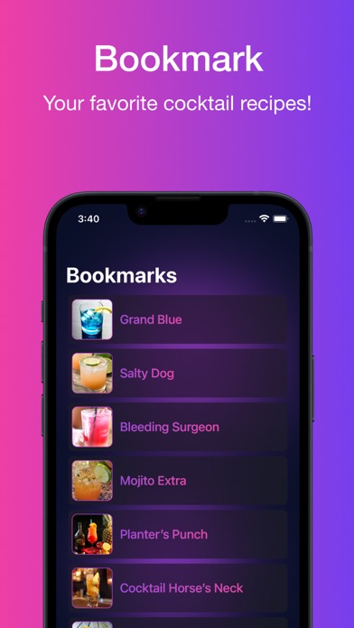 Cocktails Club - Recipes Screenshot