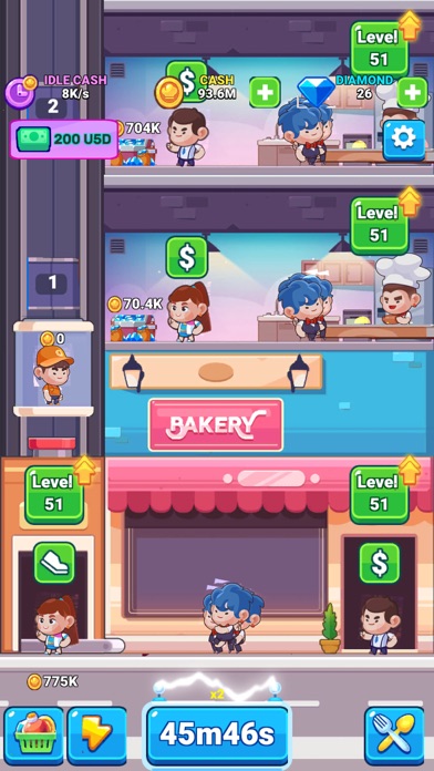 Idle Canteen Tycoon: Idle Food Screenshot