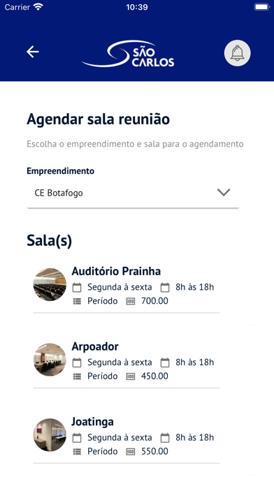 São Carlos Empreendimentos Screenshot