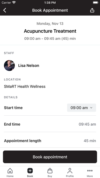 SMaRT Health & Wellness Screenshot