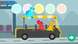 Game screenshot Игры на динозавр-автобусе apk