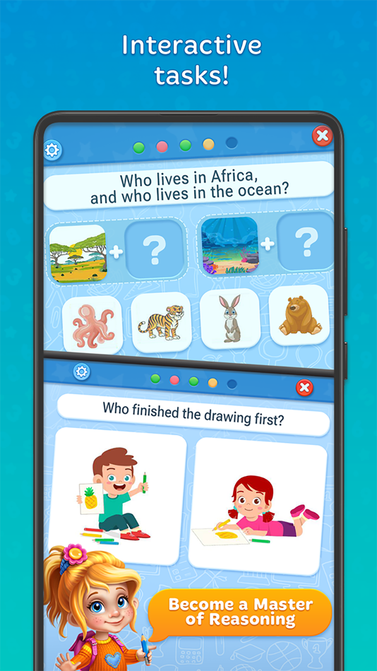 #2. Logic game for kids math STEM (iOS) 来自: Five Systems Development