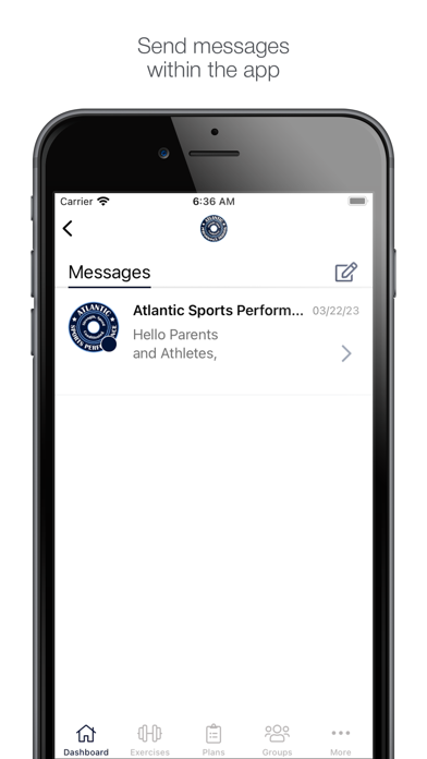 Atlantic Sports Performance Screenshot