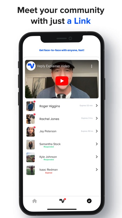 Veply: Get face-to-face fast