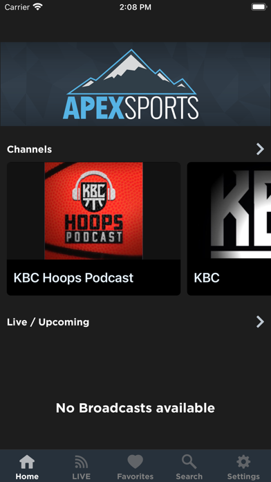 Apex Sports Screenshot