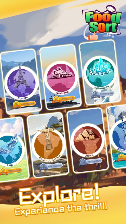 Food Sort Puzzle