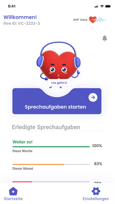AHF Voice Screenshot