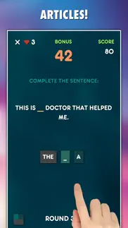 english grammar games 10-in-1 iphone screenshot 4