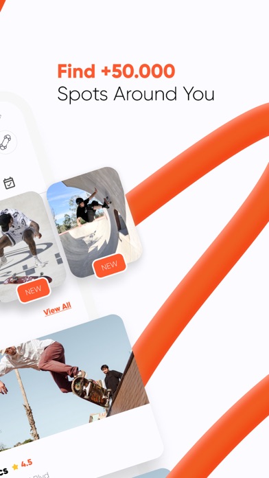 SkateApp + Screenshot