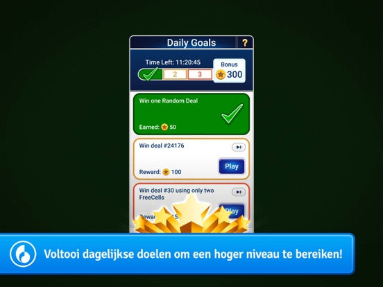FreeCell Solitaire iPad app afbeelding 2