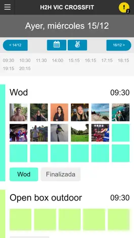 Game screenshot H2H VIC CrossFit apk