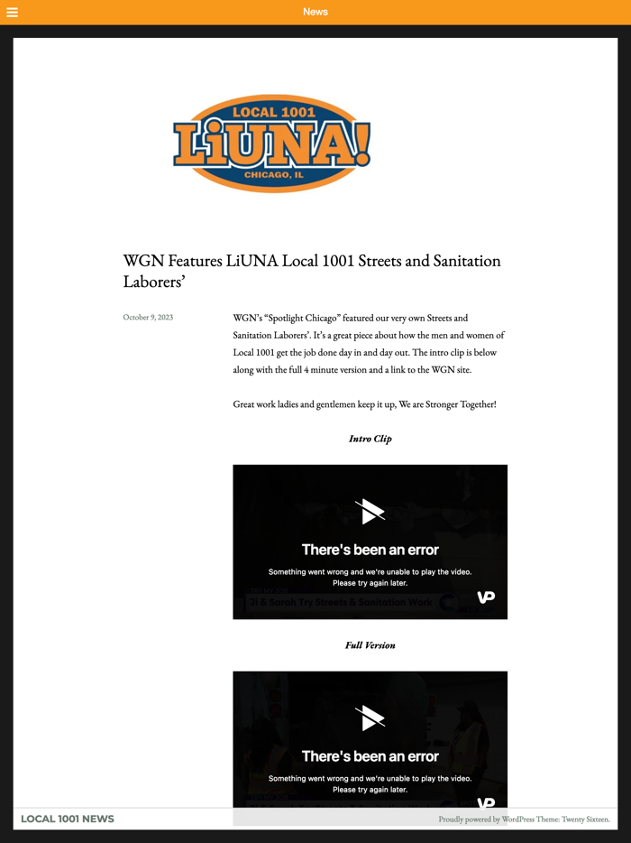 LiUNA Local 1001