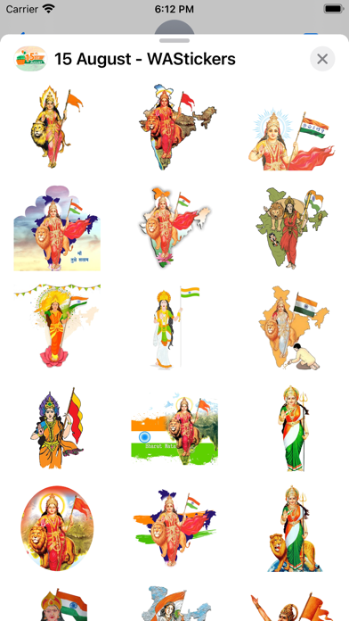 15 August Stickers - WASticker Screenshot