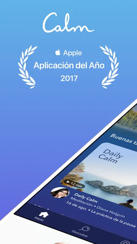 Calm: Meditación y Sueño screenshot 1 of 5