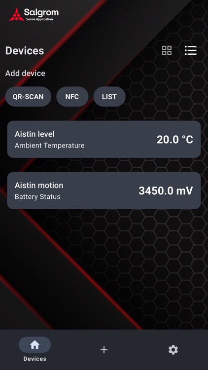 Salgrom Sense Application
