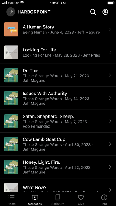 HARBOR POINT CHURCH Screenshot