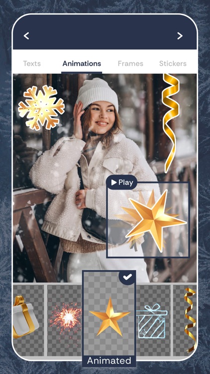 Animated frames - Snow Effects screenshot-3
