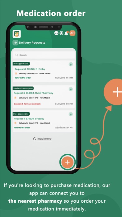 Al Ahly Medical Co Screenshot