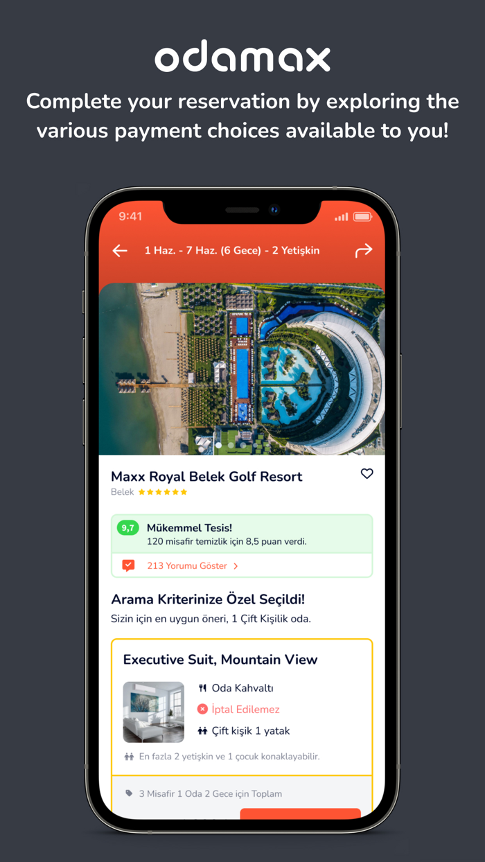 Odamax - Hotel Reservation