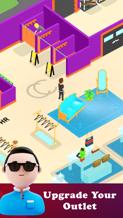 Idle Shopping Mall Rich Tycoon Screenshot