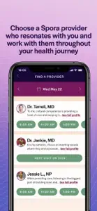 Spora Health | Care for BIPOC screenshot #2 for iPhone