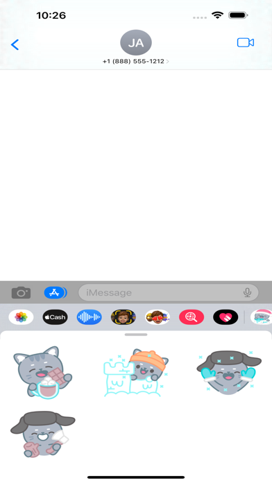 winter cat Screenshot