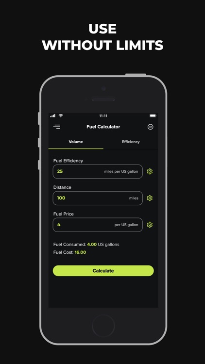 Fuel Calculator App