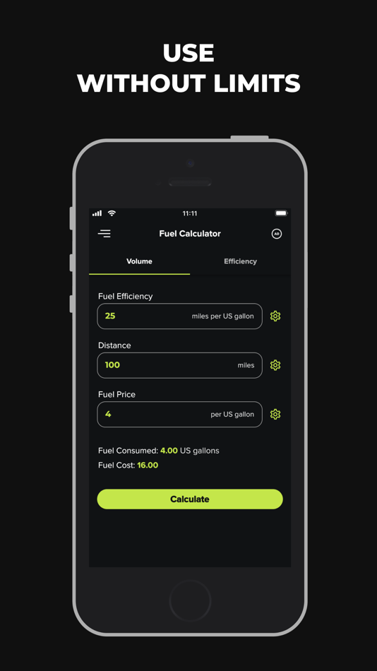 #1. Fuel Calculator App (iOS) 来自: SHPAVDA, TOO