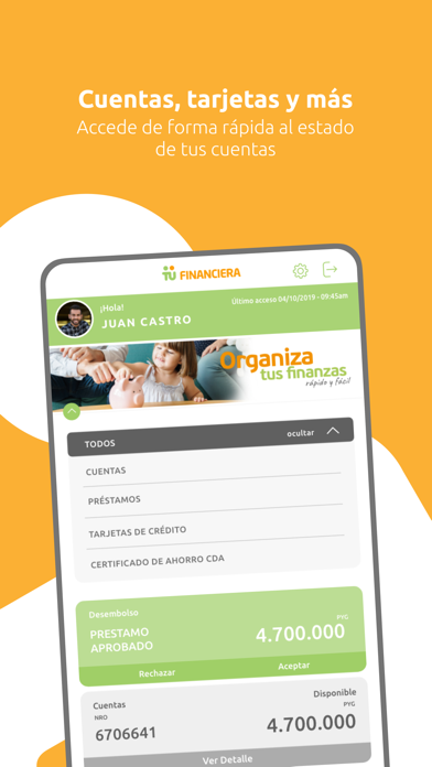 TU Financiera Screenshot