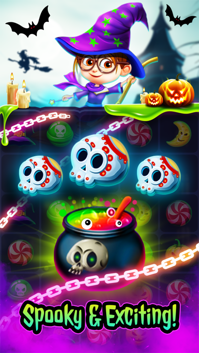 The Halloween Match 3 Puzzle Screenshot