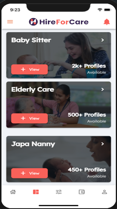 Hire For Care Screenshot