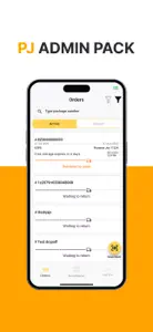 PJ PACK admin screenshot #5 for iPhone