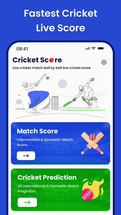 Live Cricket Score: Live Score Screenshot