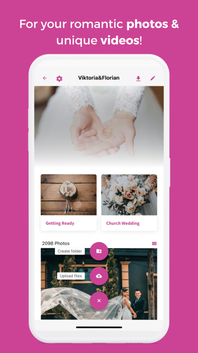 weddies - Wedding Photo App Screenshot