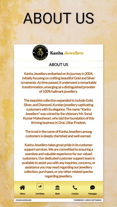 KANHA JEWELLERS Screenshot