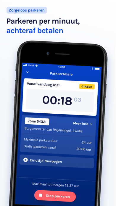 Stadsparkeren - Parkeerapp Screenshot
