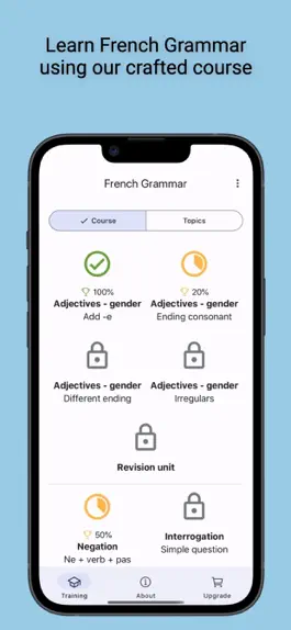 Game screenshot French Grammar Master mod apk