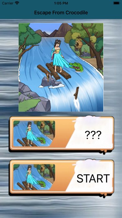 Screenshot #1 pour Escape From Crocodile