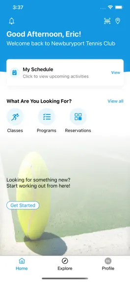 Game screenshot Newburyport Tennis Club apk