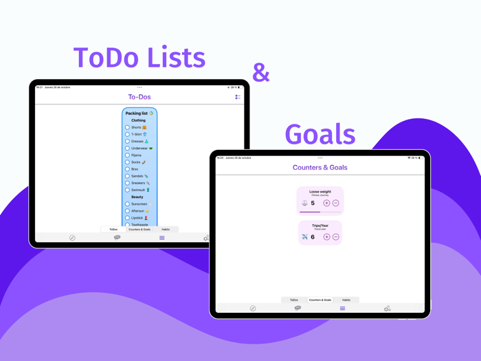Notebook Habit Tracker OnlyMe